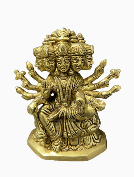 Brass Gayatri Maa
